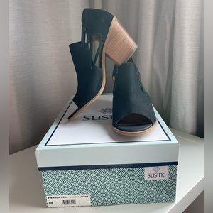 Susina Pierson-Lea black leather size 8